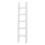 1 Stuks Mini Huis Ladder Massief Trap Model Diy Accessoire Wit 2