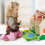 1 Stuks Mini Huis Ladder Massief Trap Model Diy Accessoire Wit 11