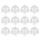12 Stuks Mini Cake Plate Met Poppenhuis Display Stand 4