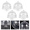 12 Stuks Mini Cake Plate Met Poppenhuis Display Stand 5