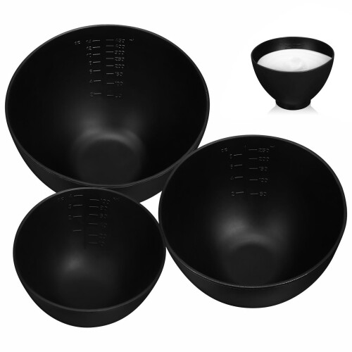3 Stuks Silicone Mengkom Voor Gezichtsmasker Thuis Salon Diy