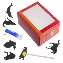 1 Set Diy Chinese Schaduwpoppen Kit Kinderen Educatief Speelgoed