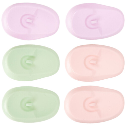 3 Paren Silicone Oorbedekkers Voor Haarverf Gebruik