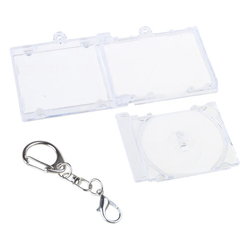Disque acrylique suspendu breloque disque porte-clés-ENSEMBLE 1