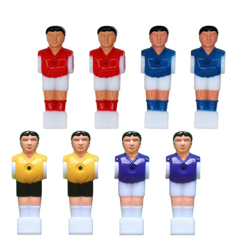 8 Stuks Desktop Voetbal Figuur Speelgoed Versiering