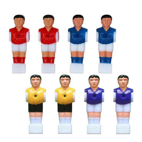 8 Stuks Desktop Voetbal Figuur Speelgoed Versiering 2