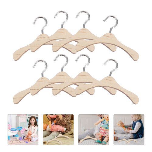 10St Hanger Bjd Kledinghanger Popaccessoire 7,5 Cm 2