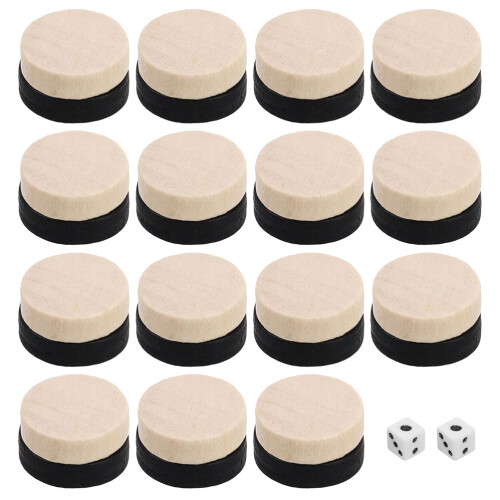 60 Stuks Backgammon Schaakstukken Voor Kinderen