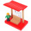 1 Set Spoorweg Mini Station Platform Educatief Bouwspeelgoed 6