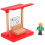 1 Set Spoorweg Mini Station Platform Educatief Bouwspeelgoed 7