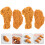 4 Stuks Fake Food Model Gesimuleerde Kippendij 3