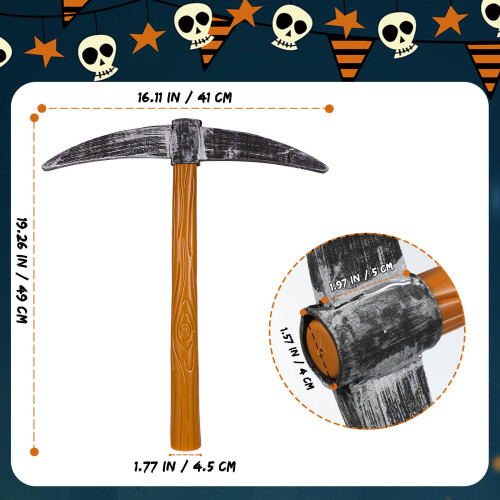 3 Simulatie Hakkiespeelgoed Dwerg Cosplay Accessoire 1