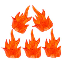 5Stk Flame Marker Pädagogische Bausteine Für Actionfigur Zubehör