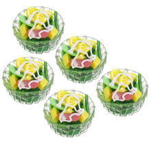 5 Teile Lebensmittel Modell Salat Rollenspiel Spielzeug