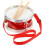 1 Set Performance Snaredrums Mit Drumsticks Für 8