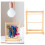 1 Stuks Poppenkleding Hanger Mini Houder Organizer 3