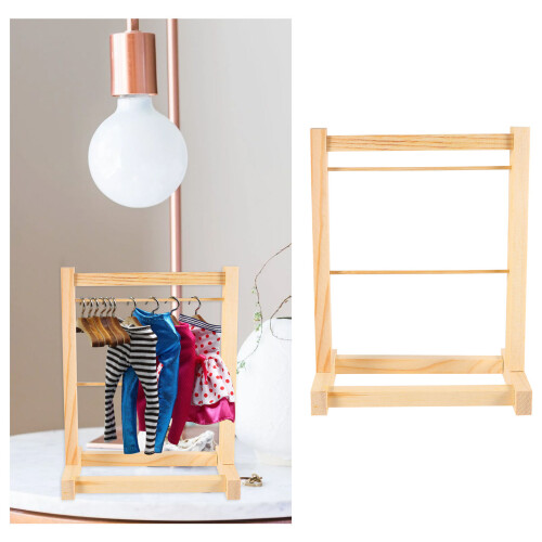 1 Stuks Poppenkleding Hanger Mini Houder Organizer 2
