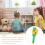 Lollipophouder Halloween Creatief Robot Speelgoed Eet Groen 6