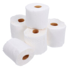 5 Stuks Poppenhuis Rollpapier Decoratie Mini Badkamer Rekwisiet
