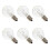 6Stk E12 Duftwachs Diffusorlampe Klarglas 1