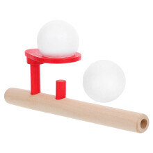 1St Holzspiel Schwebepfeife Mit Kugeln Gleichgewichts Spielzeug