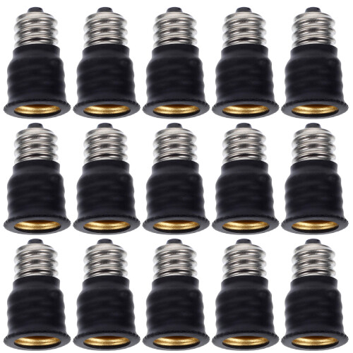 15St. Birnenadapter E12 Zu E14 Für Kronleuchter