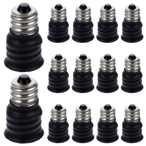 15St. Birnenadapter E12 Zu E14 Für Kronleuchter 2