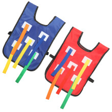 2 Sets Kinder Zug-Schweif Westen Für Fangspiel Und Outdoor Sport
