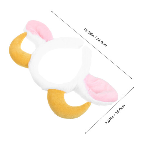 Goat Ears Headband Per Halloween Carnevale 2