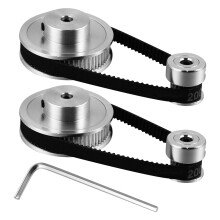 Satz Synchronrad Schrittmotor Riemenscheibe Getriebe