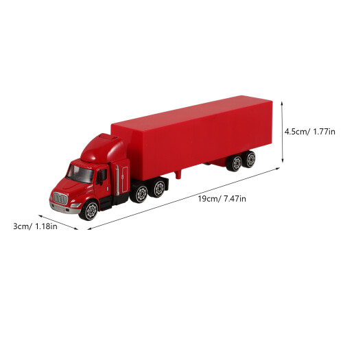 Kleiner Container Lkw Modell Desktop Legierung Mini 1