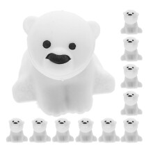 40Stk Bär Bleistift Radiergummis Mit Tier Gummibänder Für Geschenke