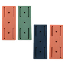 4Stück Power Strip Wandhalterung Kabelorganizer (Zufällige Farbe)