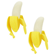 2Stück Geschälte Banane Drückspielzeug Für Kinder