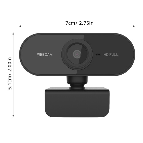 Webcam USB 1080P Autofokus Mit Mikrofon Für Computer Laptop Notebook 2