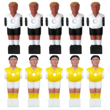 10 Voetbalautomaat Figuren Tafelvoetbal Spelers Accessoires