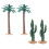 1 Set Micro Landschap Modellen Realistische Mini Plant Decor 7