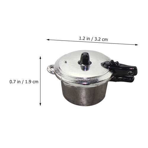 2 Stuks Mini Pressure Cooker Legering Huishoudelijk Accessoire 1