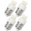 4Stück E27 Zu G9 Lampensockel Adapter 10