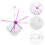 1 Set Actiefiguur Displaystandaard Voor Modelpoppen Met Basis 9