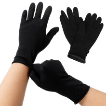 10St. Wiederverwendbare Latexhandschuhe Für Haarfarbe, Mittlere Größe