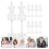 10 Stuks Popkleding Mannequin Jurk Display Staander Model 9