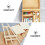 1 Set Miniature Schildersezel Kit, Model Schildersezel Decor 11
