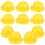 10 Stuks Mini Bouwhelm Plastic Pop Verkleed Speelbenodigdheden 8