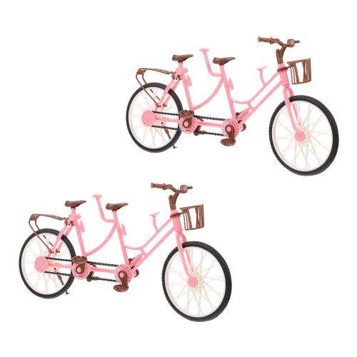 2 Kinderpopaccessoires Tweepersoonsfiets Creatieve Speelgoed