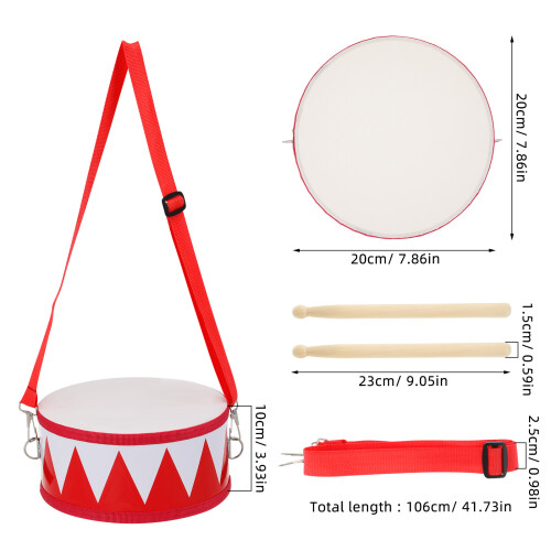 1 Set Kinderdrum Snaredrum Speelgoed Muziekinstrument 1