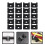 100St Kabelbinder Halter Satteltyp Clips Organizer 4