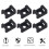 100St Kabelbinder Halter Satteltyp Clips Organizer 8