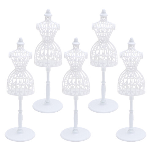 10 Mini Poppenkleding Mannequin Holle Kunstmannequin