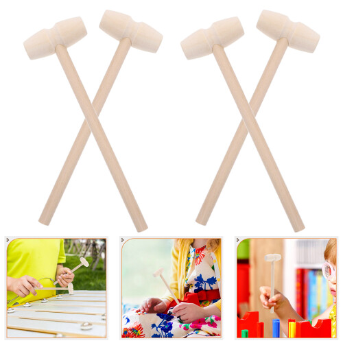 10St Mini Holzhammer Für Bausteine 2